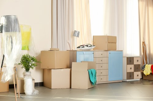 Local man with van service helping with a flat move in Maida Hill
