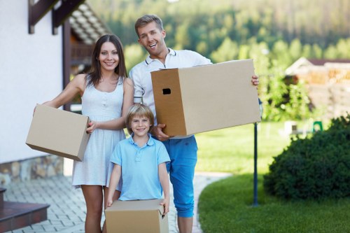 Commercial moving van support for local Maida Hill businesses
