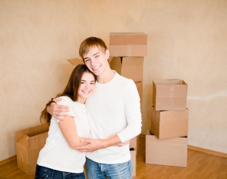 Moving van prepared for a local move near Maida Hill