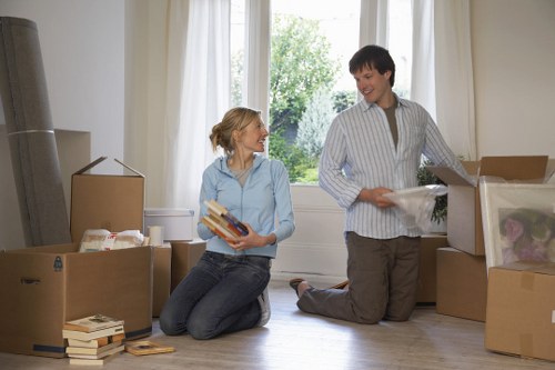Local moving team planning a Maida Hill property move