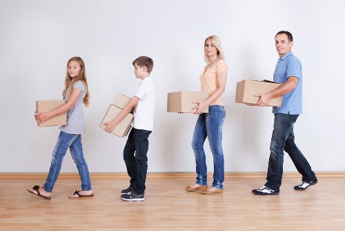 Checklist and packing materials for a local move in Maida Hill