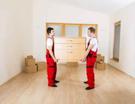Flat move access challenge in a Maida Hill building